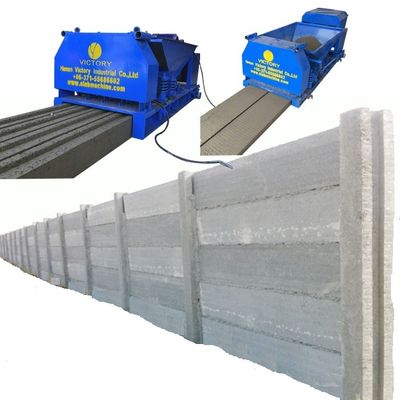 Qualität  Concrete Wall Fence Machine Concrete Farm Wall Panel Making Machinery With Panel And H Column Machine Wall Making Machine usine